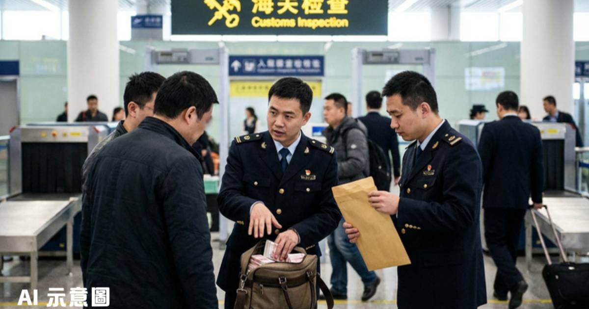 15天內第二次出境｜兩男子違規攜帶現金　關員截查揭藏匿30萬