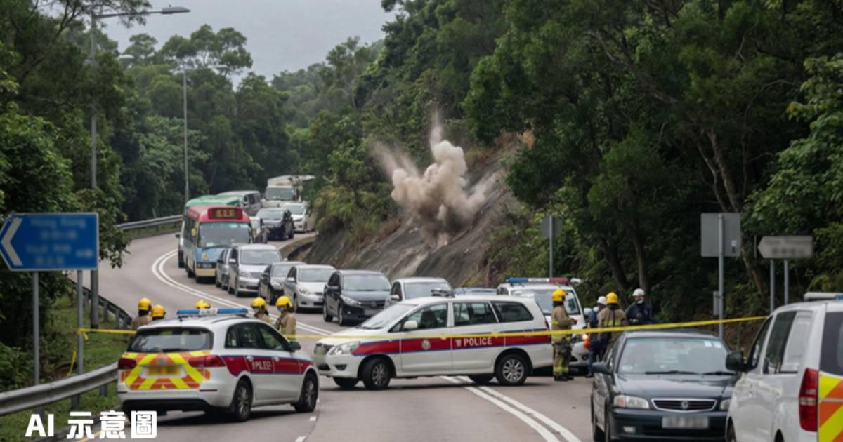 司徒拔道驚現戰時手榴彈｜軍火專家緊急引爆 全線封路交通大亂