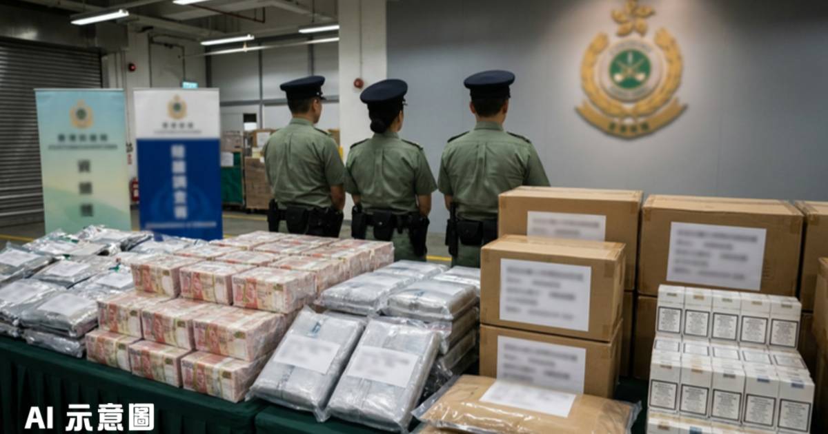 海關破47億洗錢案拘2男｜意外發現毒品分銷中心 涉案人職業曝光