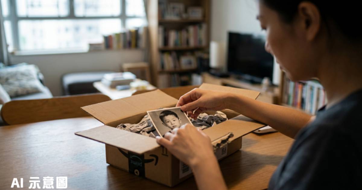 女生拼多多開箱驚見神秘男童照片｜嚇到發惡夢以為惡作劇　真相曝光網民籲包容