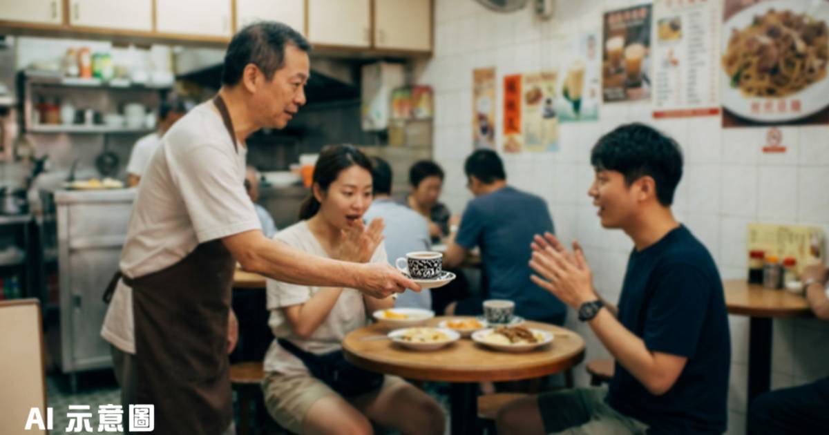 韓國夫婦茶餐廳想買杯碟遭拒｜老闆下秒舉動令人感動