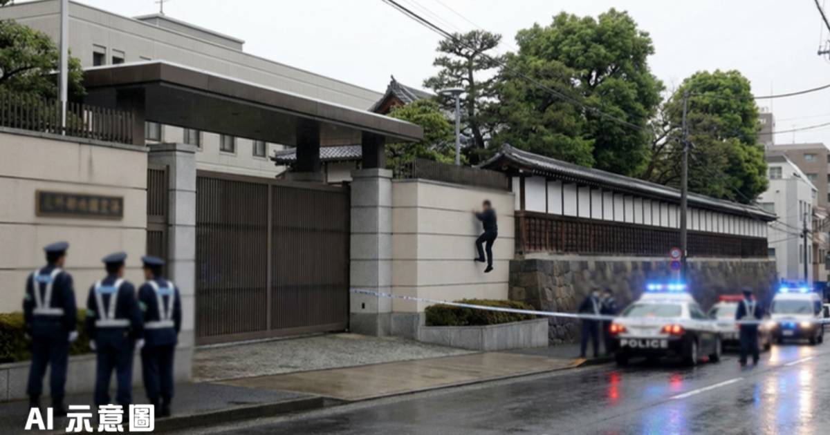 自衛隊官員翻牆闖中國使館威脅殺害外交人員｜中方嚴正交涉震驚國際