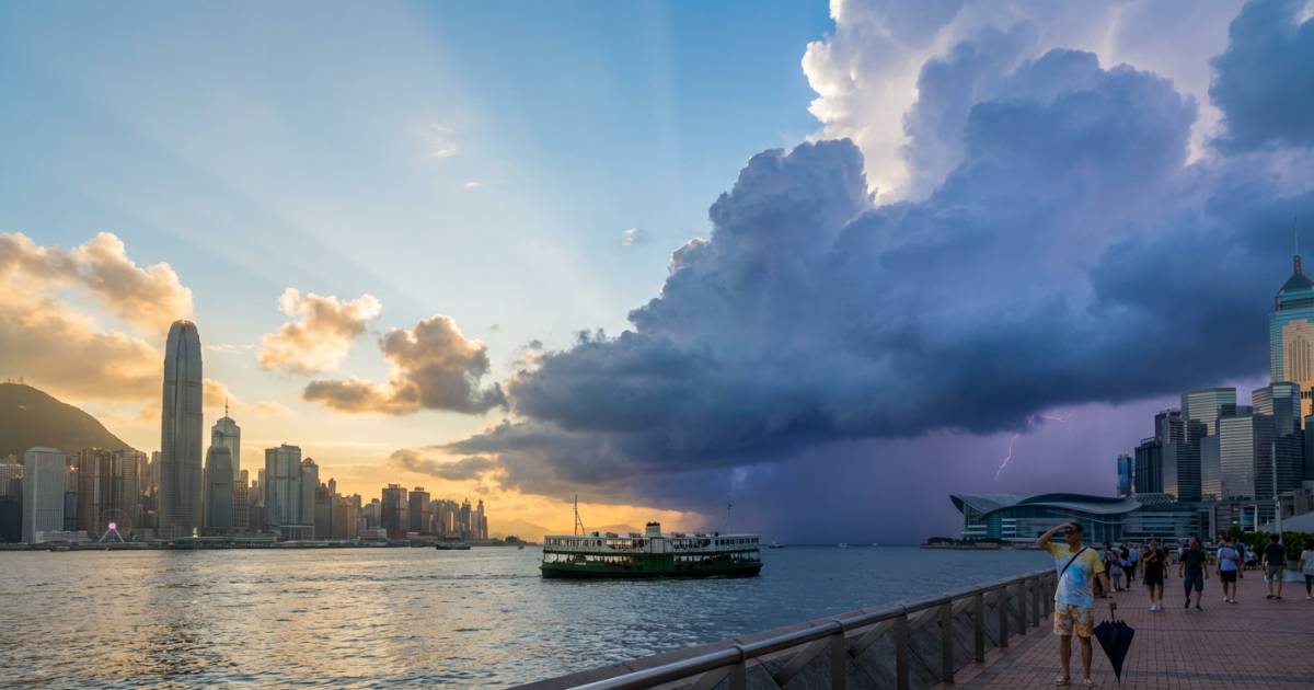 濕暖天氣告終？低壓槽下周來襲｜氣溫飆升後恐迎「不穩定天氣」！