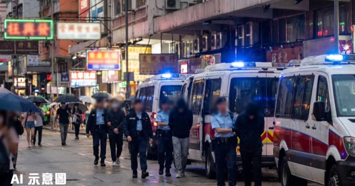 尖沙咀發利大廈掃黃拘128人｜最年輕僅15歲 跨性別人士涉案