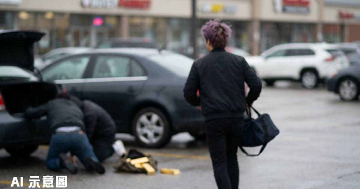 加拿大驚現搶金黨｜私下交易遭劫37萬金條 警追緝紫髮男