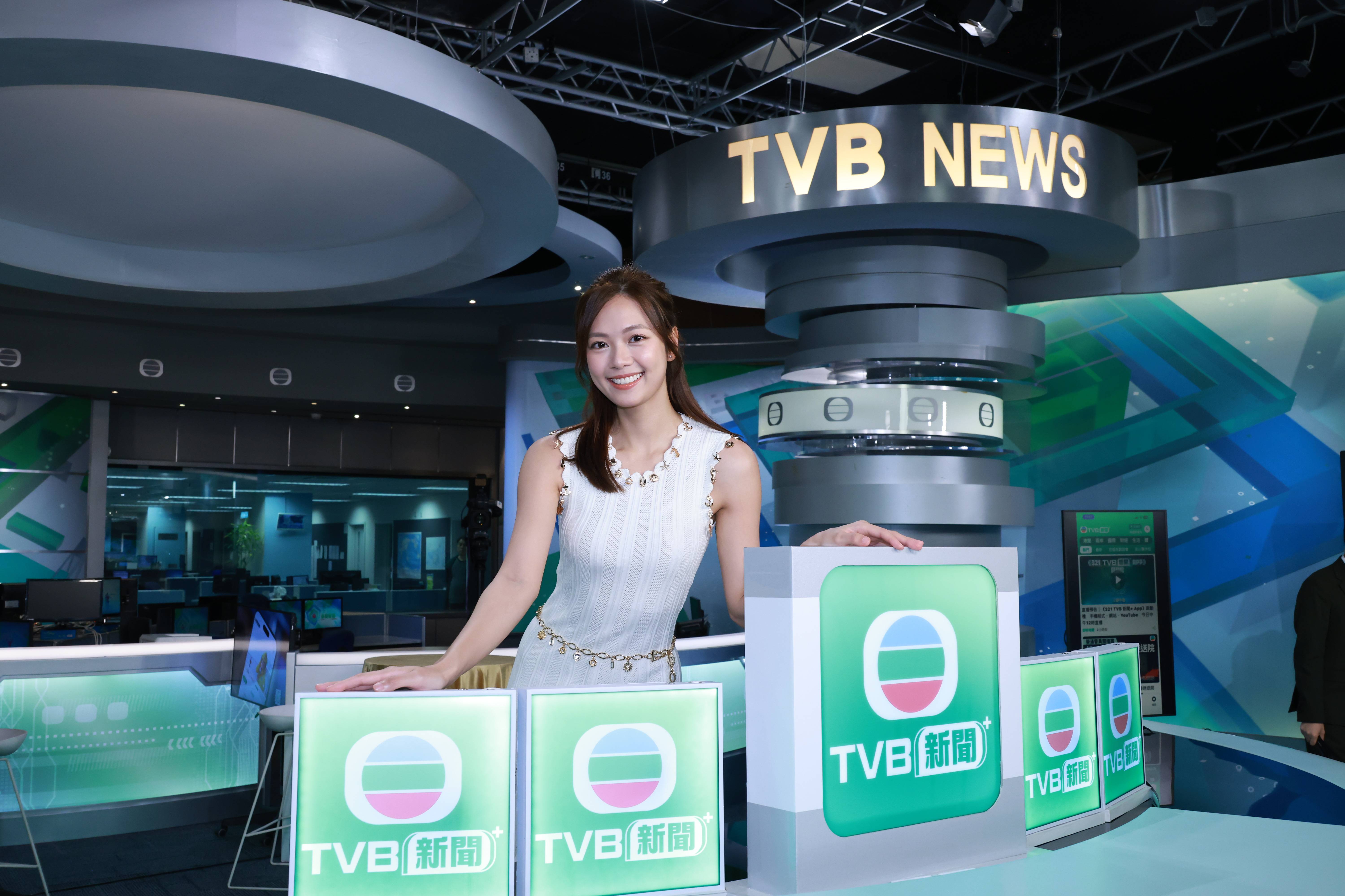 tvb新聞 游嘉欣 (圖片來源:TVB)