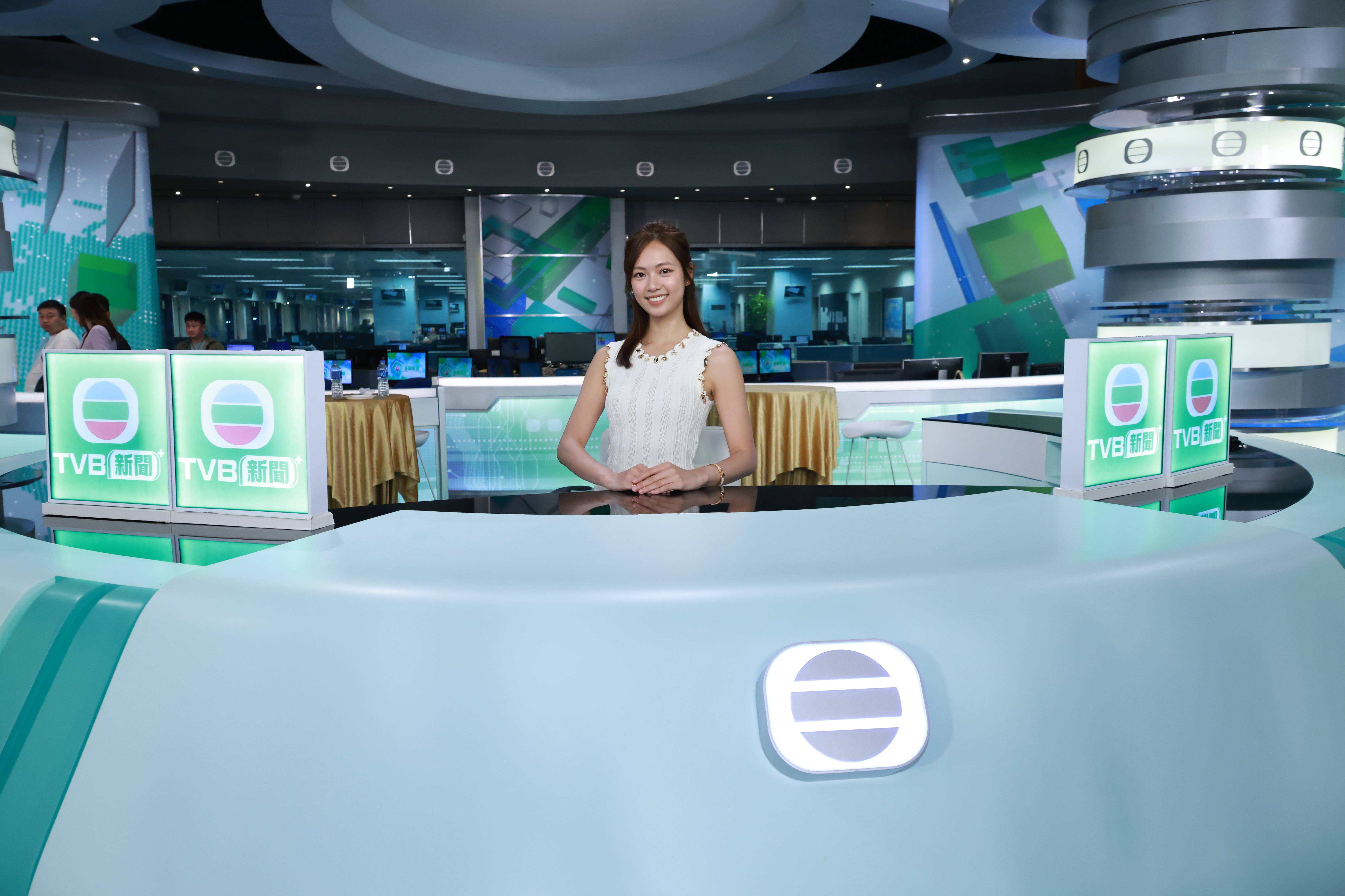 tvb新聞 游嘉欣 (圖片來源:TVB)