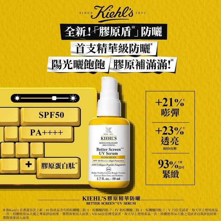 【Kiehl’s VIP Week ✨】
心思思想體驗一系列Kiehl’…