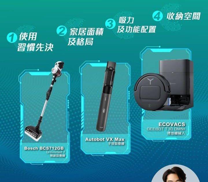 【「BUD」得家電日誌 #5 揀清潔神器要注意嘅4件事】
​
新年先大掃…