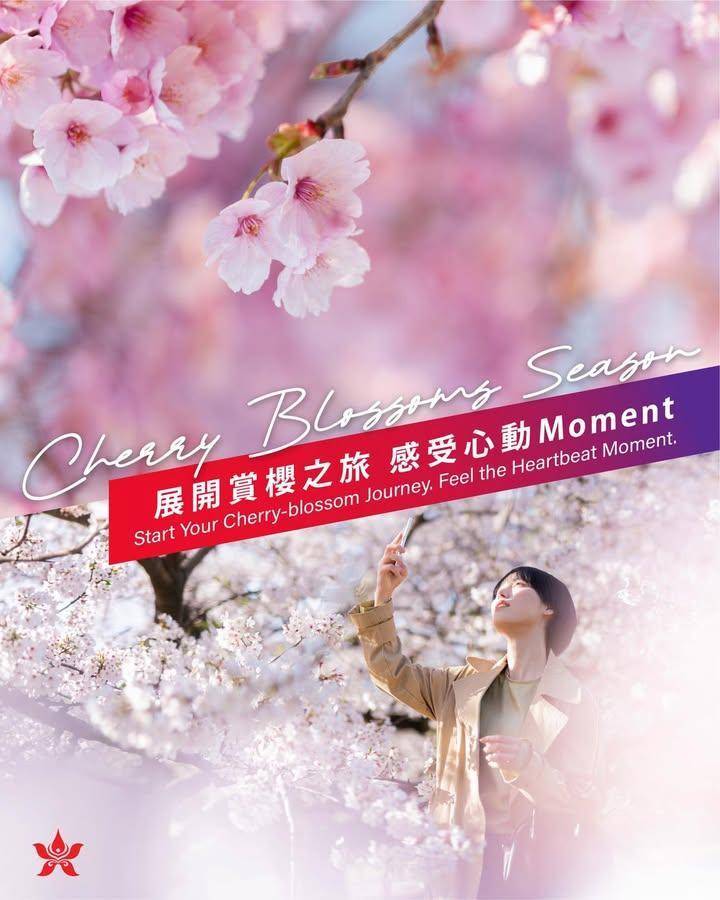 【展開賞櫻之旅 感受心動 Moment 🩷🌸】
踏入3月就係賞櫻嘅季節…