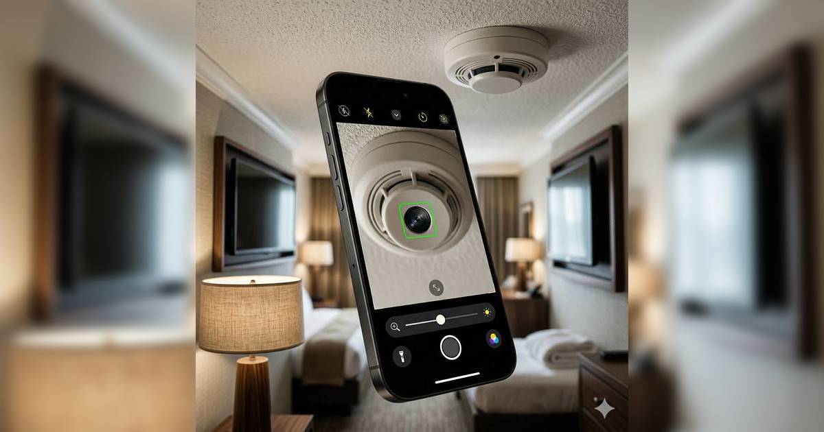 iPhone 偵測針孔2026｜教你2步揪出酒店隱藏鏡頭！附iPhone放大鏡設定教學及高危位置一覽