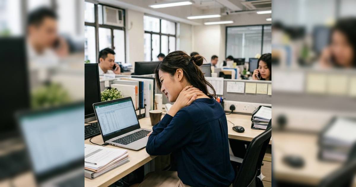 低頭族懶人包｜長時間玩手機引發肩頸痛、直頸病？醫學拆解4大症狀、治療方法及4招必學護脊運動