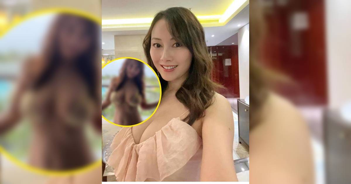 41歲袁嘉敏富國島「豪乳成災」狂騷傲人身材 入住五星級度假村被起底 性價比爆燈