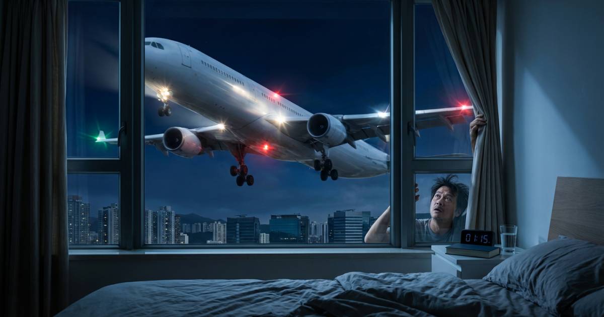 東涌居民深夜被巨響吵醒｜揭南跑道延長運作真相 怒轟官方回應：好廢話！