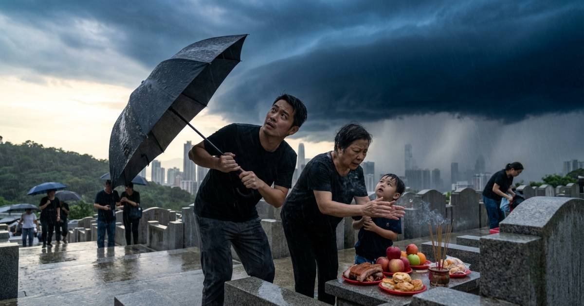 黃雨突襲｜清明節狂風雷暴肆虐！天文台警告：廣泛地區將受大雨影響？