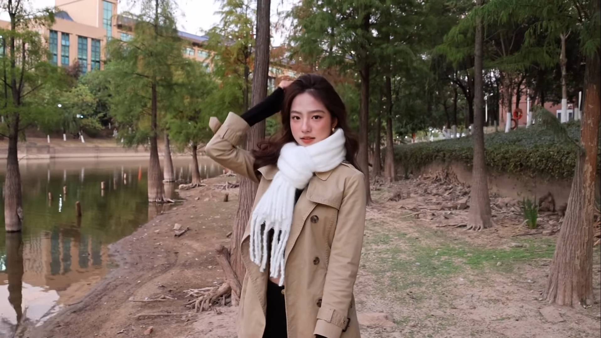 重慶遊客 電視台字幕 (圖片來源:IG@peixuan3412)