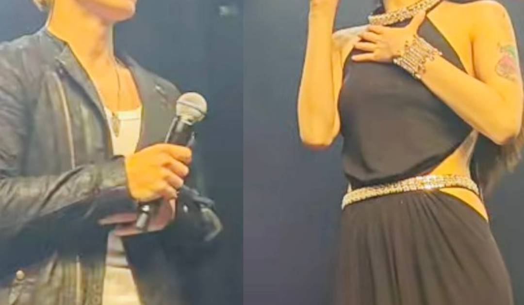 方力申佛山登台與「山寨鄧麗欣」合唱好心好報 網民為1特徵鬧爆唔似！