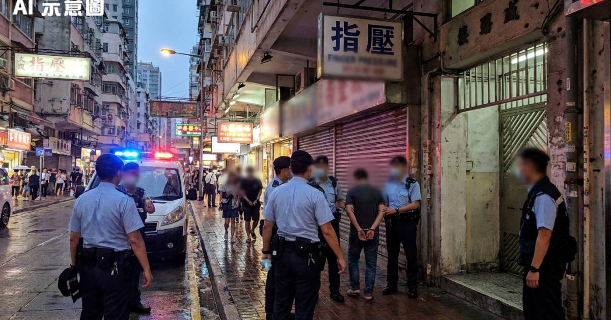 旺角上海街搗破指壓淫竇！44歲男管理人被捕　現場檢獲驚人證物