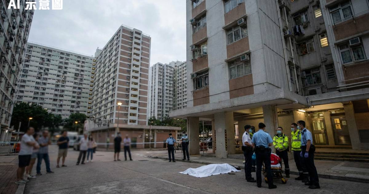 長青邨56歲男子墮樓慘死　現場檢獲遺書揭驚人內情