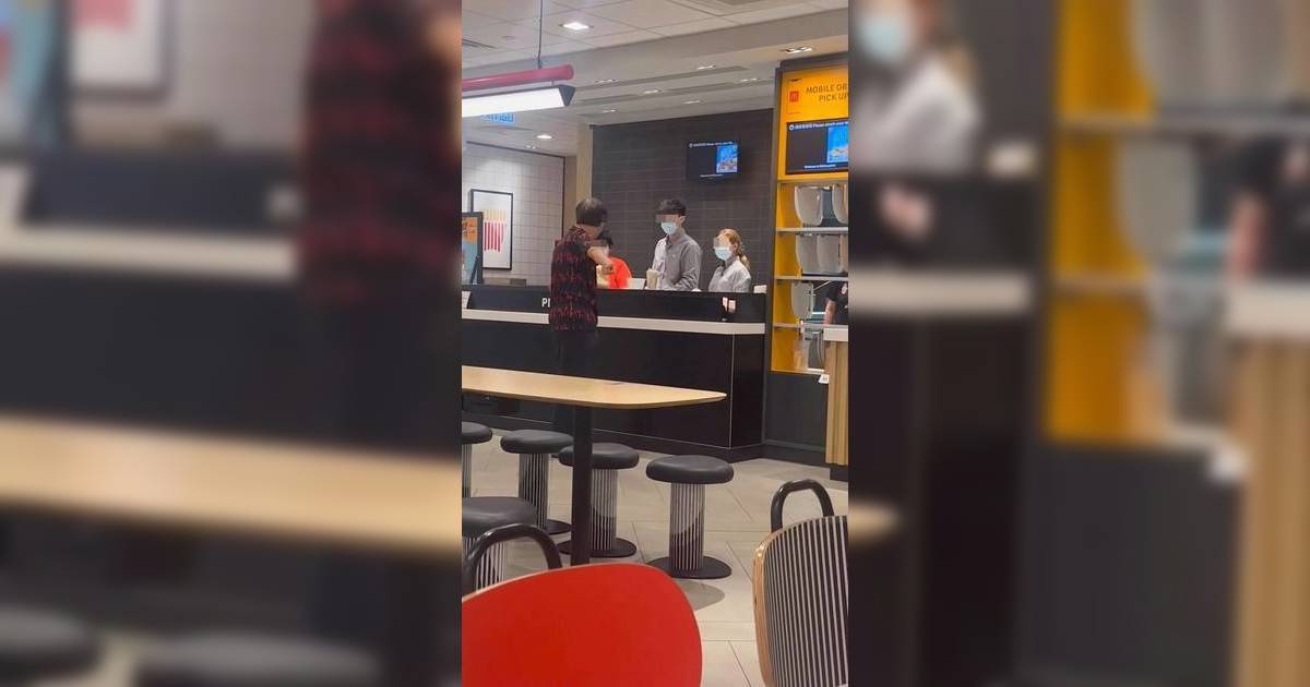 大叔打輸機癲狗式發爛渣大鬧將軍澳麥當勞 提1無理要求 女職員做法獲讚