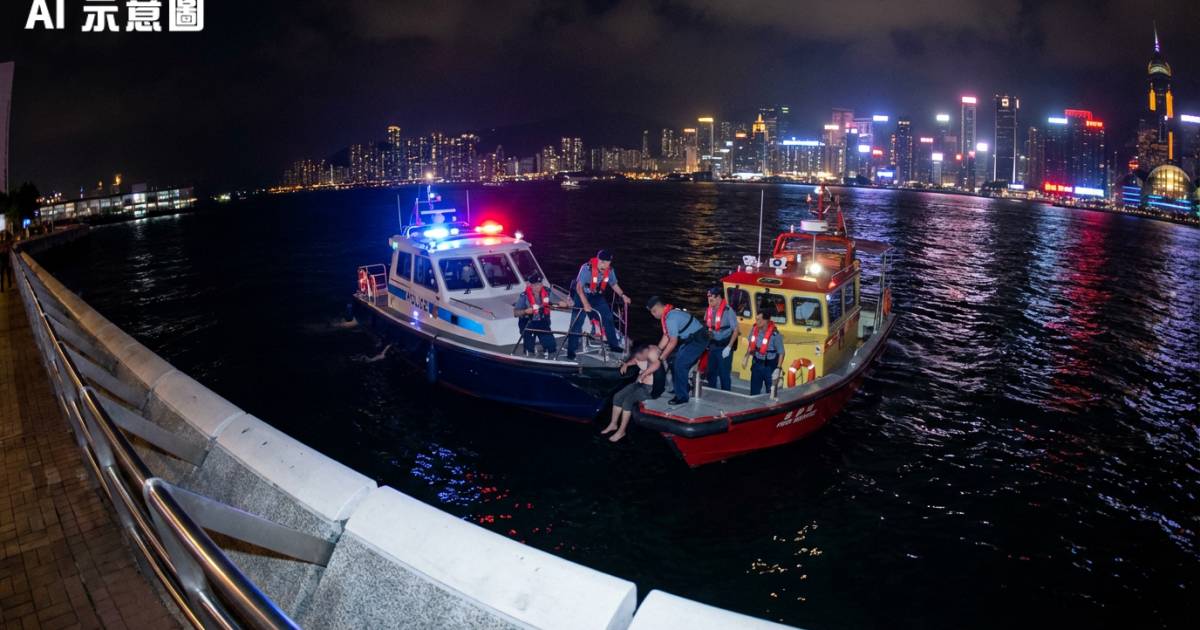 17歲少女凌晨尖東海面漂浮1小時　途人驚見報案獲救送院