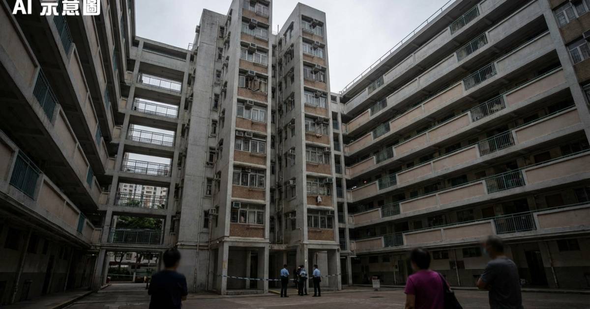 何文田愛民邨50歲內地婦墮樓不治　現場無遺書警方調查死因