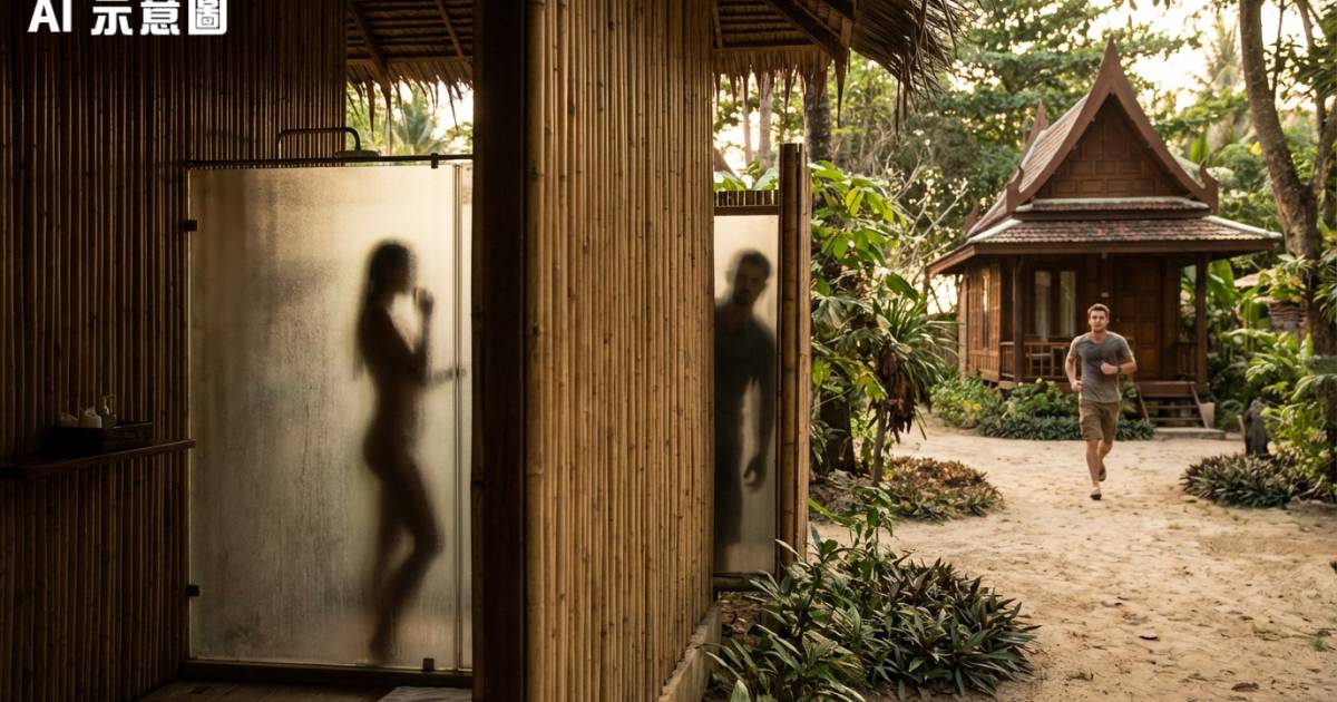 泰度假村女遊客沐浴遭偷窺！男友追出揭員工逃跑　老闆冷血回應惹眾怒