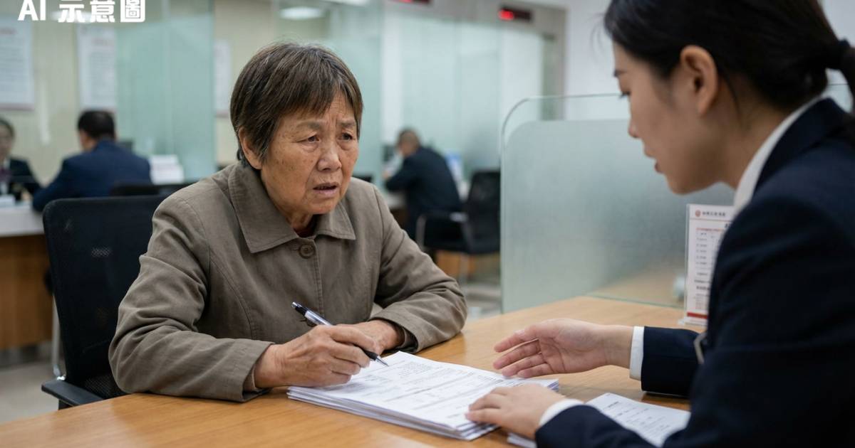 退休女保安10萬強積金想做定期　銀行職員一句話令佢賠晒棺材本