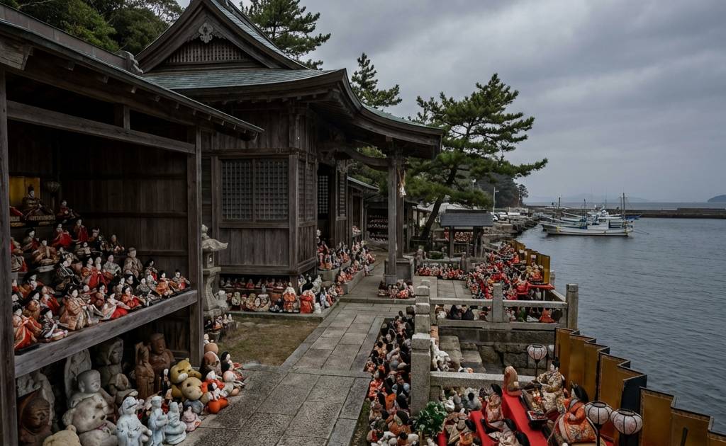 日本「人偶之墓」淡嶋神社！萬個娃娃注視你…