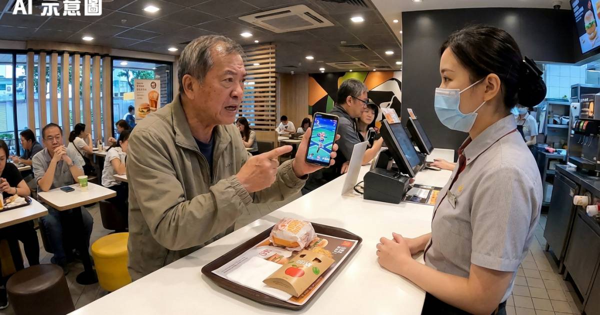 將軍澳大叔打機輸咗遷怒快餐店職員　要求賠償蘋果批網民鬧爆