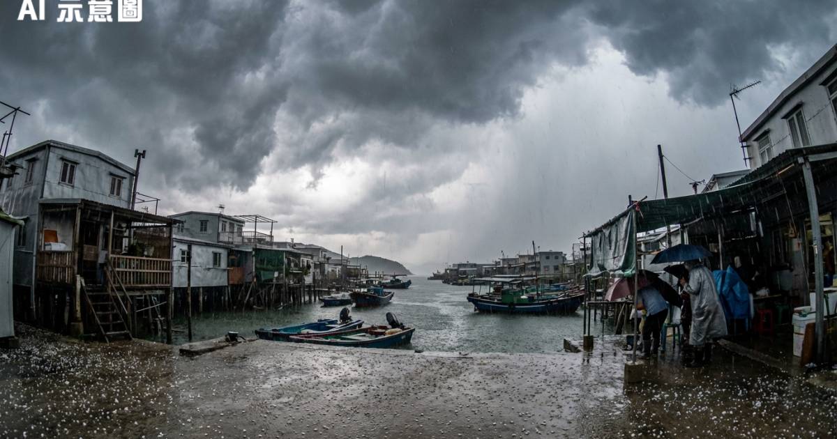 香港4月天降冰雹！天文台證實下午5點離島區現異象 網民直擊驚人一幕：末日咁！
