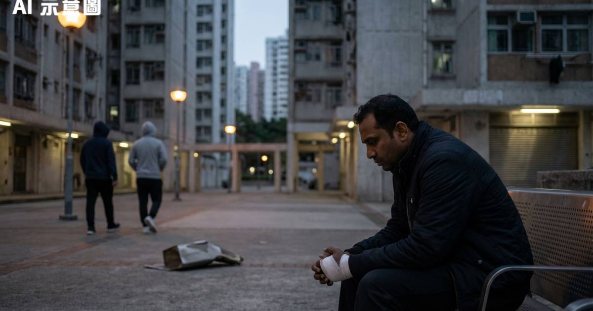 香港仔凌晨血案！21歲男慘遭2惡煞當街圍毆！對方一句撻朵自稱黑社會…