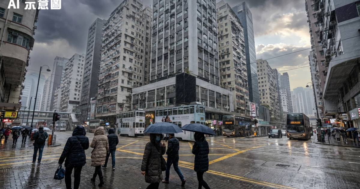 天氣過山車！天文台突發警告冷鋒周四殺到 氣溫插水10度兼迎狂風雷暴