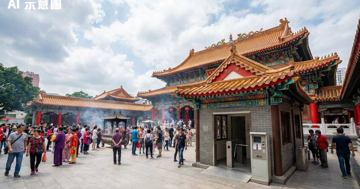 黃大仙拜神驚見廁所收$2！港女怒轟斂財開先例 廟方揭心酸真相：洗手盆都見過…