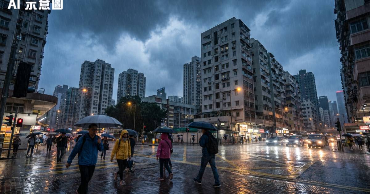 天氣急轉彎！天文台凌晨警告：氣溫插水式下跌兼迎狂風雷暴 未來9日天氣是咁的…
