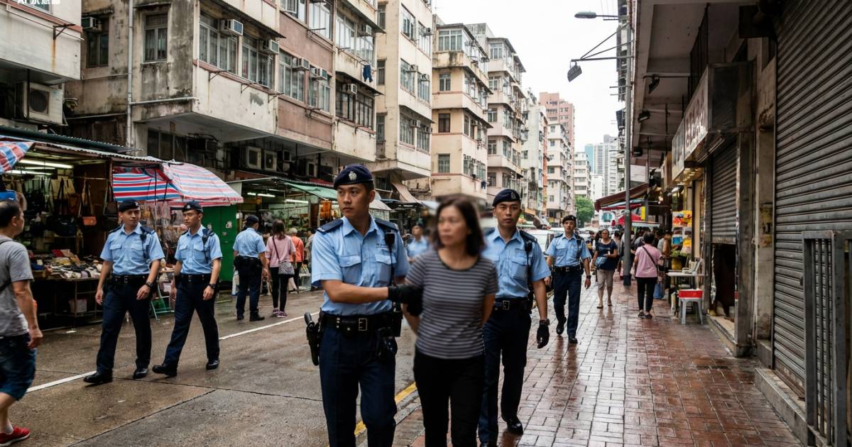 荃灣掃黃直擊！警破川龍街一單位 42歲女斷正當場檢獲大量「證物」