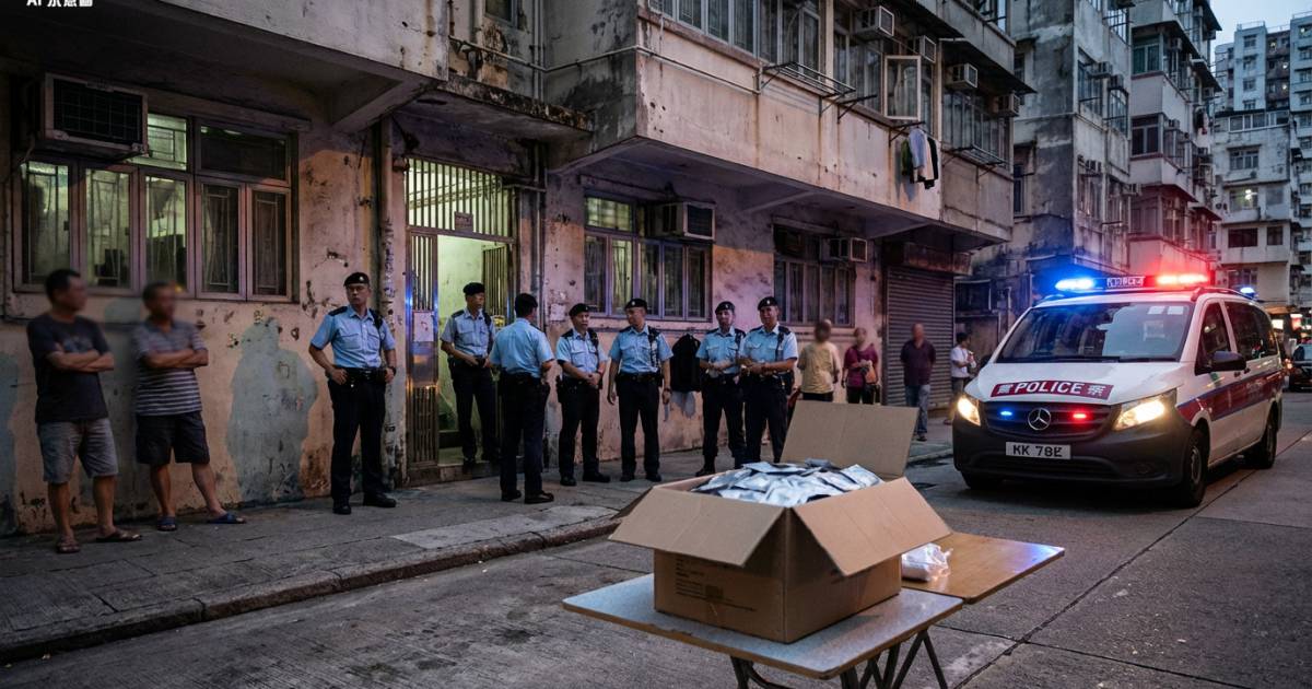 荃灣掃黃｜警直搗沙咀道淫窟拘38歲內地女 單位內檢獲大量驚人證物