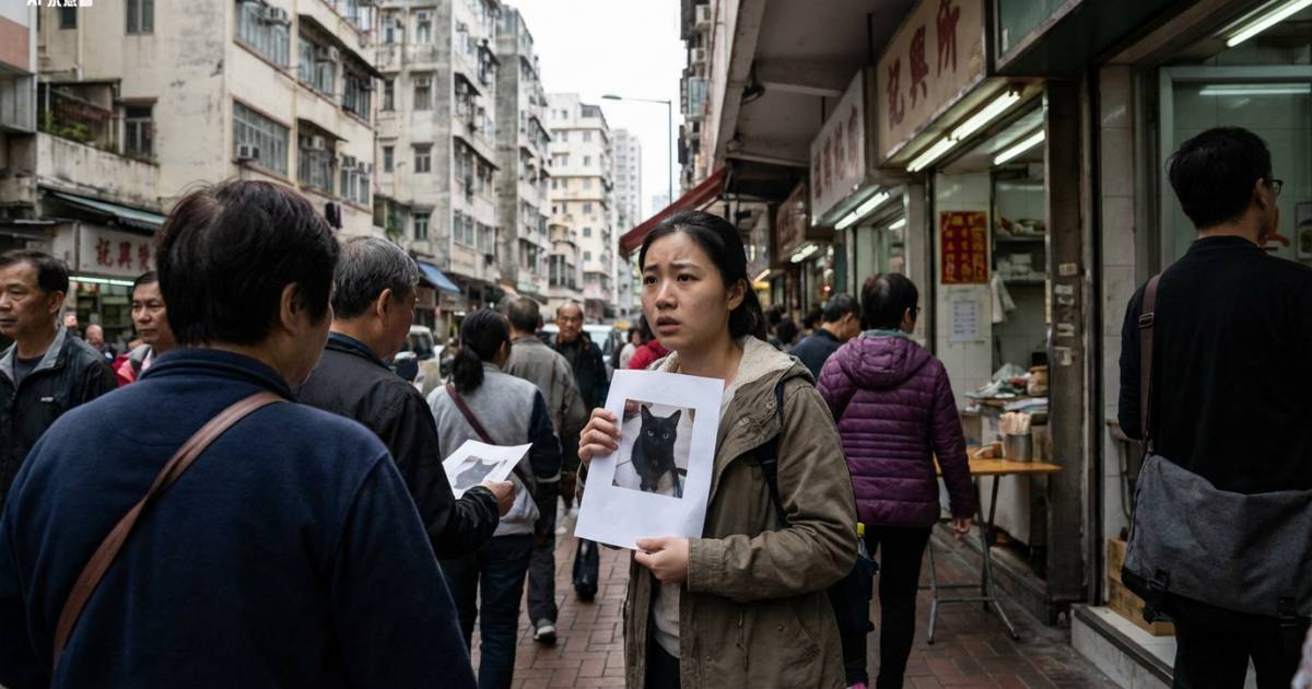 長沙灣男女賊CCTV直擊！膠袋笠頭偷走4年貓店長 27歲貓主心碎懸賞：求你還返隻貓俾我！