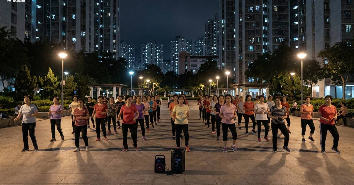 將軍澳深夜巨響！數十名大媽「佔領」公園做一事 街坊崩潰拍片公審：自私！