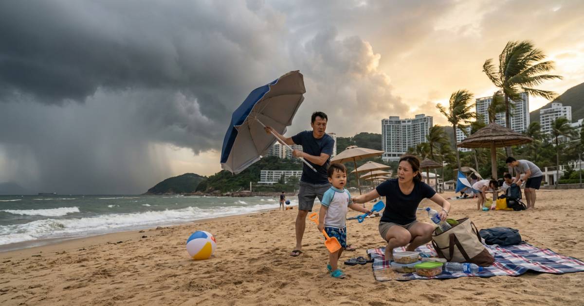 五一黃金周天氣大逆轉！狂風雷暴突襲香港：天文台警告假期或泡湯？