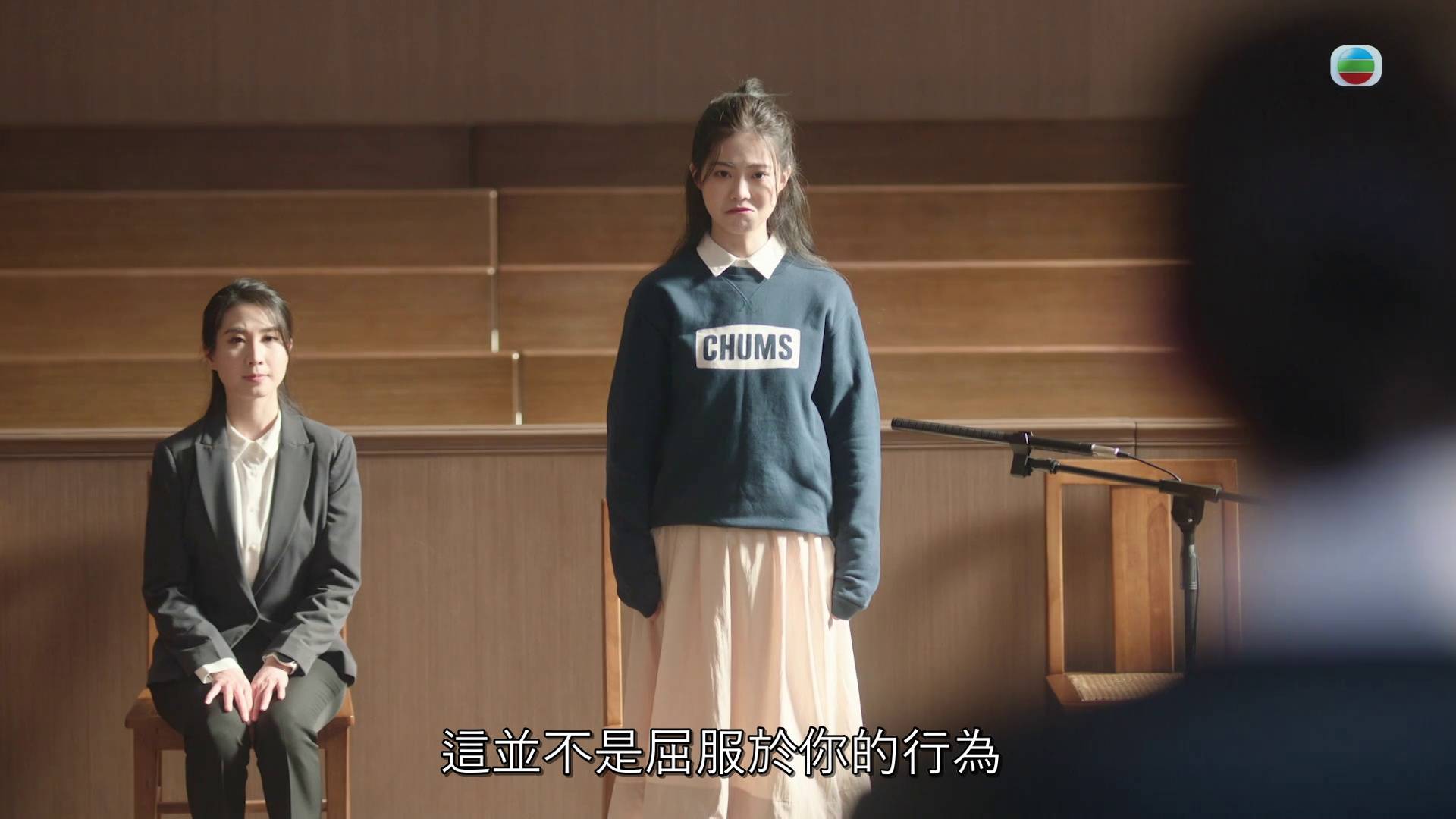 正義女神 區明妙 (圖片來源:TVB)