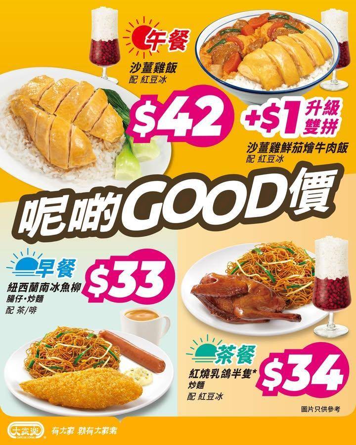 【🍽️大家樂Good價早午餐｜餐餐嘆住好滋味😎】
早餐食得Good朝早…