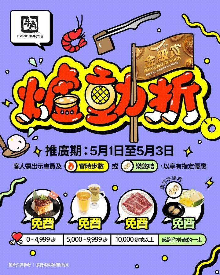 【爐動折3天限定】
5月1日至3日期間KABU PASS 適用的指定燒…