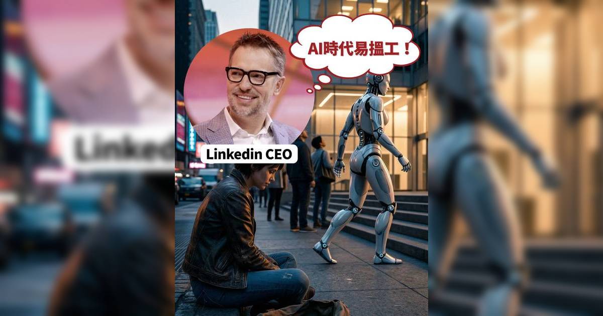 AI無法取代技能2026｜LinkedIn CEO揭示5大核心能力！預測未來5年最搶手三大職業