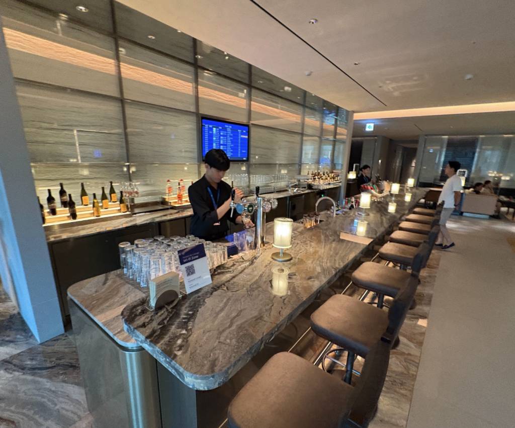 大韓航空候機休息室 (圖片來源:新假期)