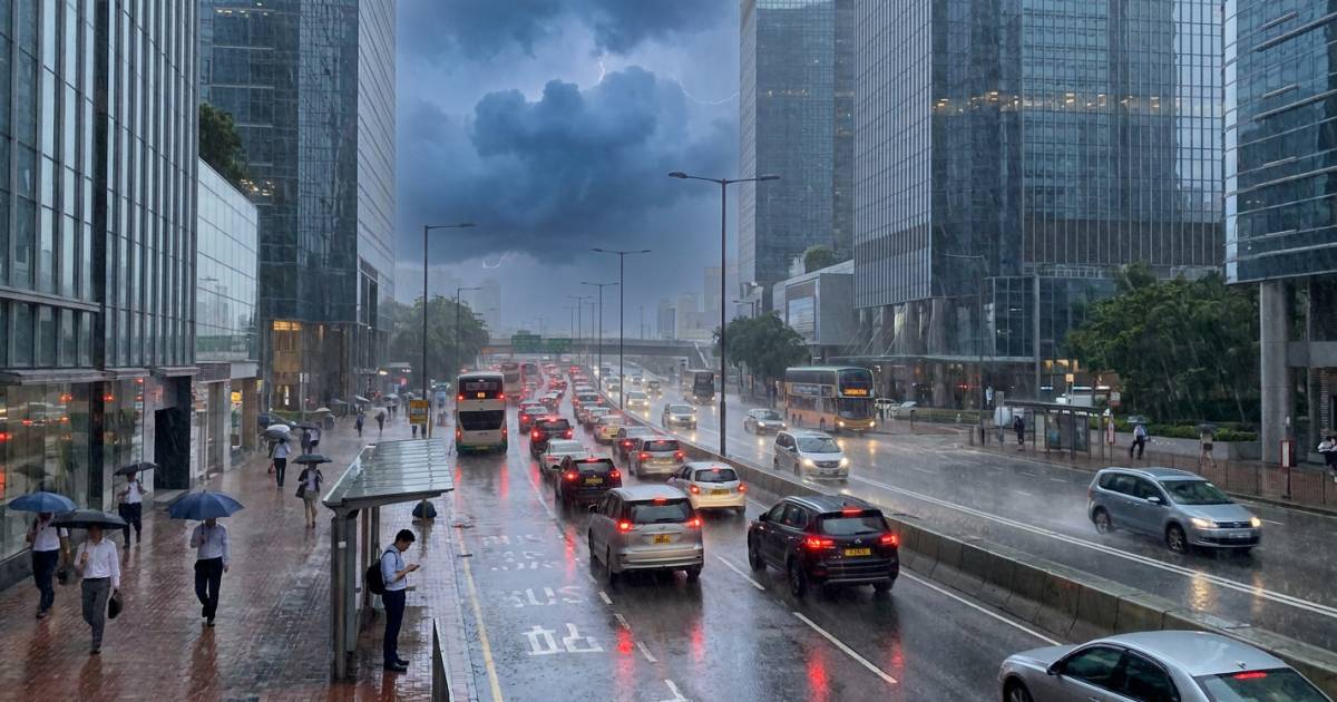 冰雹雷雨狂襲廣東｜深圳時雨量狂飆50毫米：天文台警告：更強天氣還在後頭？！