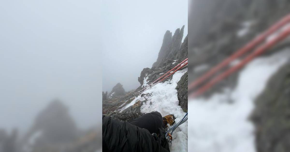 兩港男攀日本飛驒山脈被困 繩索結冰半天吊一人已失意識 網民集氣祈禱