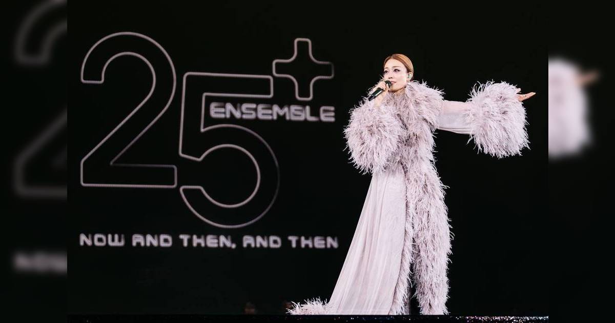 25+英皇群星演唱會｜容祖兒哽咽感謝公司  首場爆滿 古巨基聲帶發炎堅持演出
