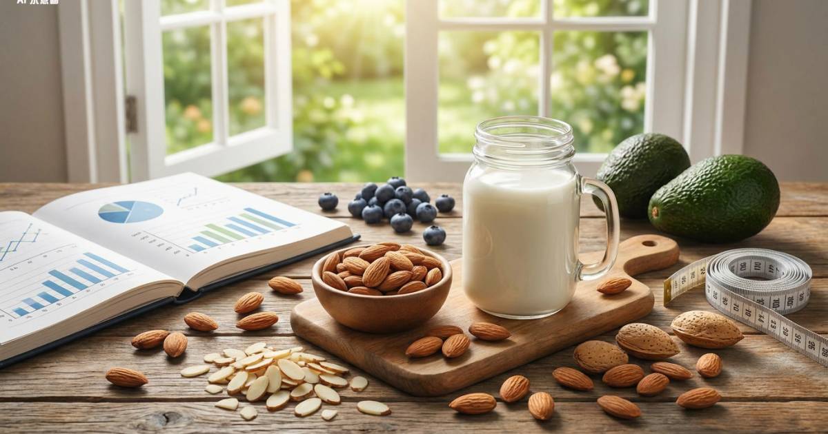 杏仁原來係減肥神物？研究揭食咗都唔吸收！熱量比標示低25% 營養師教1招食法極速瘦腰