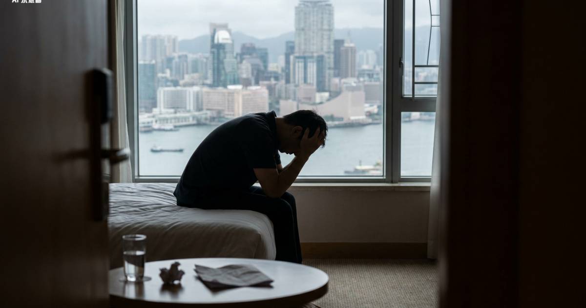 40歲港男油麻地酒店房內自殘！疑陷財困走上絕路 最後一刻通知一人身份曝光